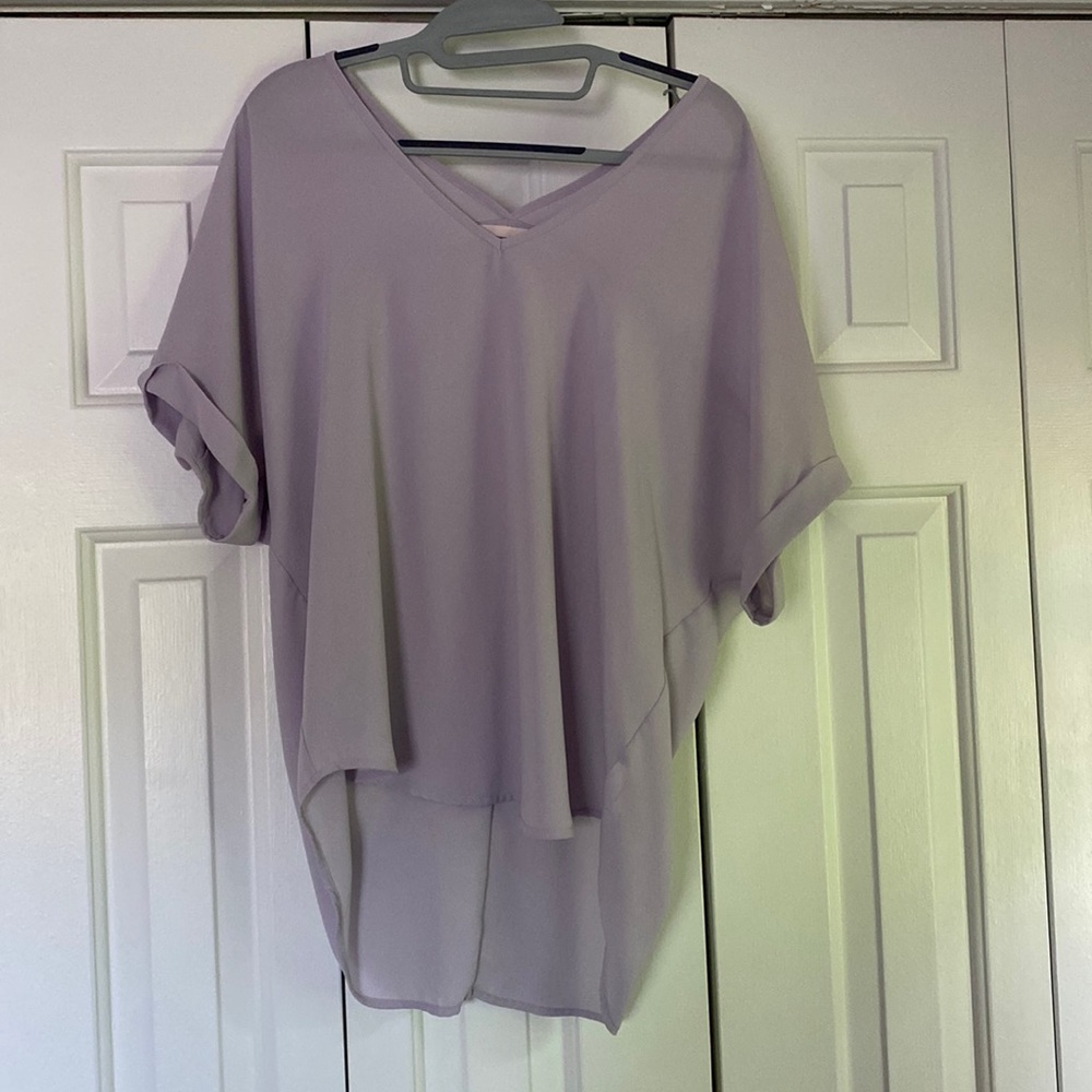 Purple blouse